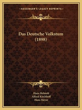 portada Das Deutsche Volkstum (1898) (en Alemán)