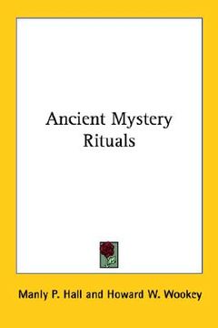 portada ancient mystery rituals (en Inglés)