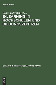 portada E-Learning in Hochschulen und Bildungszentren 