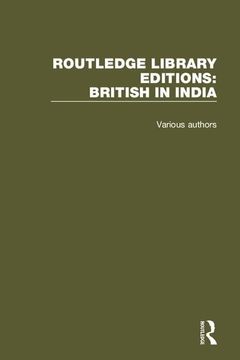 portada Routledge Library Editions: British in India