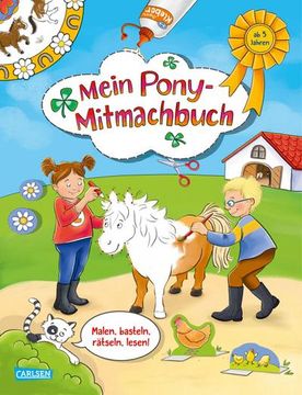 portada Mein Pony-Mitmachbuch (en Alemán)