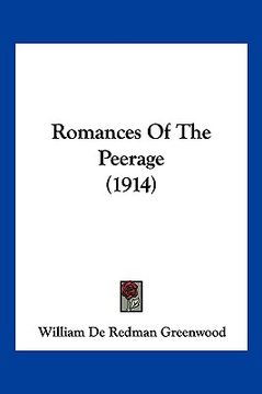 portada romances of the peerage (1914) (en Inglés)
