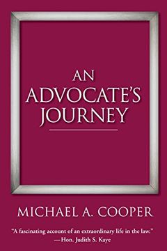 portada An Advocate's Journey (en Inglés)