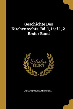 portada Geschichte des Kirchenrechts. Bd. 1, Lief 1, 2. Erster Band (en Alemán)