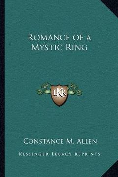 portada romance of a mystic ring (en Inglés)