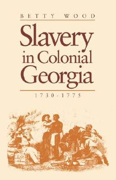 portada slavery in colonial georgia (en Inglés)