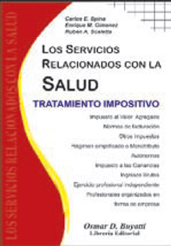 portada Los Servicios Relacionados Con La Salud (in Spanish)