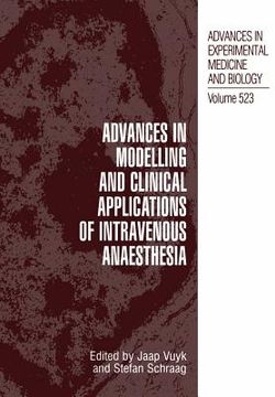 portada advances in modelling and clinical application of intravenous anaesthesia (in English)