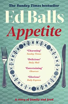 portada Appetite: A Memoir in Recipes of Family and Food (en Inglés)