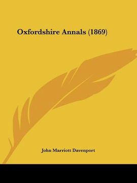 portada oxfordshire annals (1869) (en Inglés)