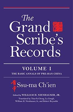 portada The Grand Scribe's Records, Volume i: The Basic Annals of Pre-Han China 