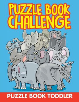 portada Puzzle Book Challenge: Puzzle Book Toddler (en Inglés)
