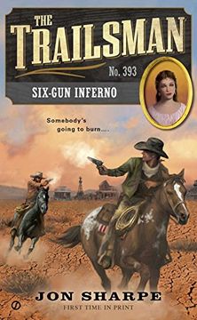 portada Six-Gun Inferno (Trailsman) (en Inglés)