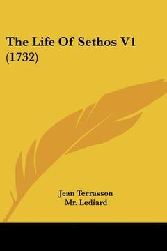 portada the life of sethos v1 (1732)
