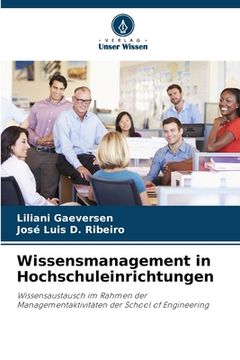 portada Wissensmanagement in Hochschuleinrichtungen (en Alemán)