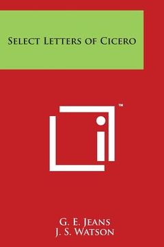portada Select Letters of Cicero (en Inglés)