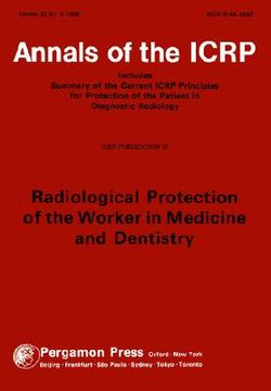 portada icrp publication 57: radiological protection of the worker in medicine and dentistry (in English)