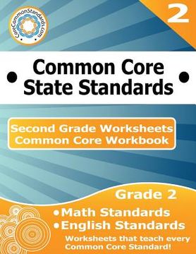 portada Second Grade Common Core Workbook: Worksheets (in English)
