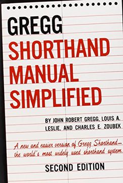 portada The Gregg Shorthand Manual Simplified (en Inglés)