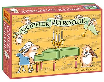 portada Gopher Baroque: 500-Piece Puzzle (Boynton for Puzzlers) (in English)