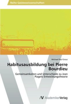 portada Habitusausbildung bei Pierre Bourdieu
