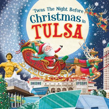 portada 'Twas the Night Before Christmas in Tulsa (en Inglés)