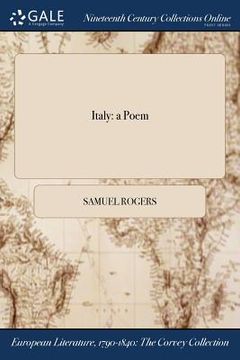 portada Italy: a Poem