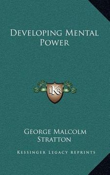 portada developing mental power (en Inglés)