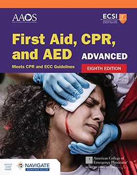 portada Advanced First Aid, Cpr, and aed (en Inglés)