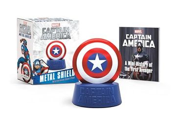 portada Marvel: Captain America Metal Shield: With Vibranium Sound Effect (rp Minis)