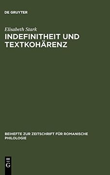 portada Indefinitheit und Textkohärenz (en Alemán)