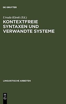 portada Kontextfreie Syntaxen und Verwandte Systeme (en Alemán)