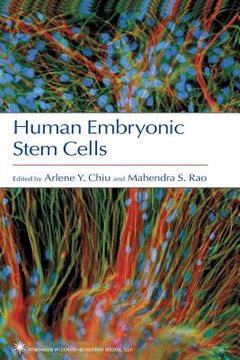 portada human embryonic stem cells (en Inglés)