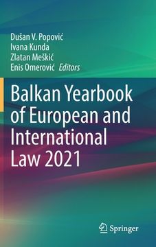 portada Balkan Yearbook of European and International Law 2021 (en Inglés)