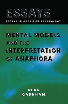 portada Mental Models and the Interpretation of Anaphora (in English)