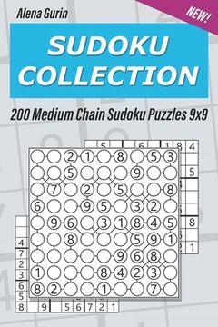 portada Sudoku Collection: 200 Medium Chain Sudoku Puzzles 9x9 (en Inglés)