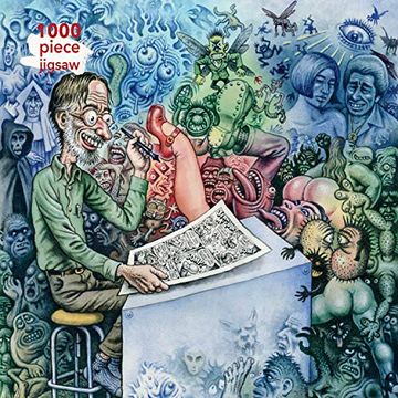 portada Adult Jigsaw r. Crumb: Who's Afraid of Robert Crumb? 1000 Piece Jigsaw (1000-Piece Jigsaws) 