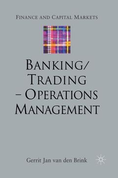 portada Banking/Trading - Operations Management (in English)
