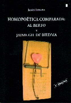portada Homopoética comparada : Alberto y Jaime Gil de Biedma
