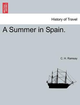 portada a summer in spain. (in English)