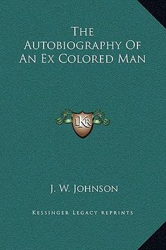 portada the autobiography of an ex colored man (in English)