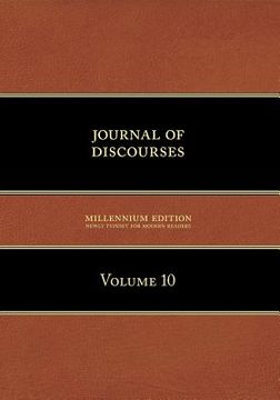 portada Journal of Discourses, Volume 10