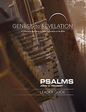 portada Genesis to Revelation: Psalms Leader Guide: A Comprehensive Verse-By-Verse Exploration of the Bible (Genesis to Revelation Series) (in English)
