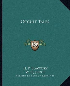 portada occult tales (en Inglés)