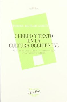 portada Cuerpo y texto en la cultura occidental (El Otro (devenir))