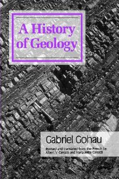 portada a history of geology (en Inglés)