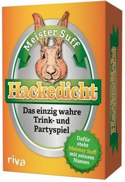 portada Hackedicht: Das Einzig Wahre Trink- und Partyspiel (en Alemán)