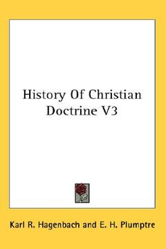 portada history of christian doctrine v3 (en Inglés)