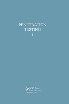 portada Penetration Testing, Volume 1: Proceedings of the Second European Symposium on Penetration Testing, Amsterdam, 24-27 May 1982