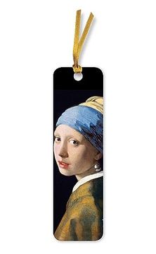 portada Johannes Vermeer: Girl With a Pearl Earring Bookmarks (Pack of 10) (Flame Tree Bookmarks) (en Inglés)